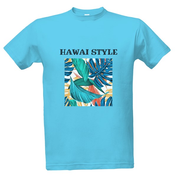 Tričko s potiskem ,,Hawai style,,