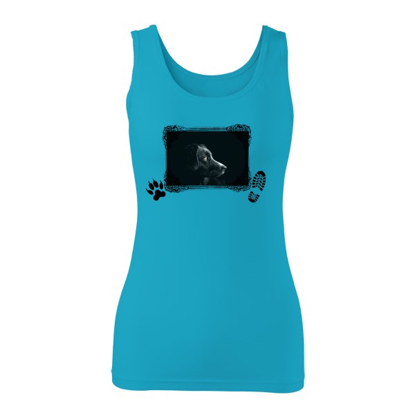 Tričko s potiskem ,,Panička a pes,,