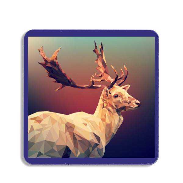 Podtácek  s potiskem Podtácek ,,Jelen,,