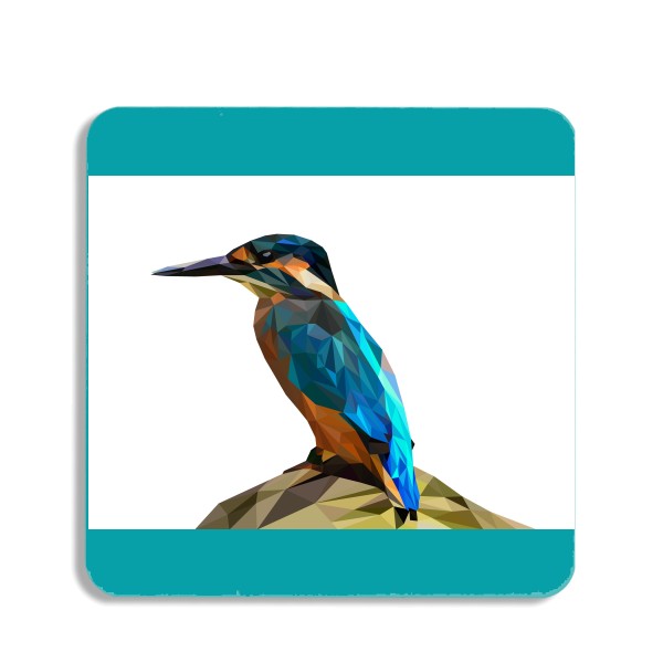 Podtácek  s potiskem ,,Ledňáček,,