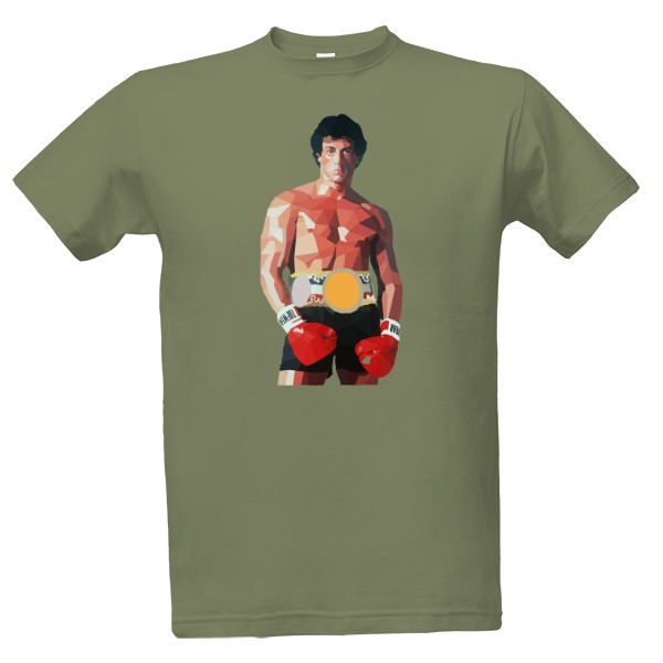 Tričko s potiskem ,,Rocky Balboa,,